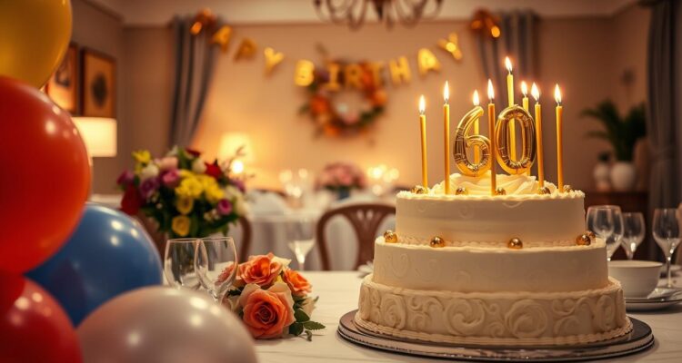 Krótkie życzenia na 60 urodziny