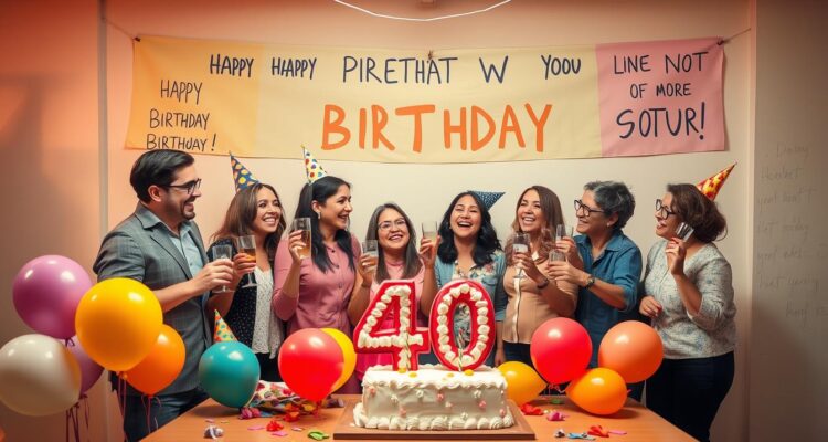 Mądre życzenia na 40 urodziny śmieszne