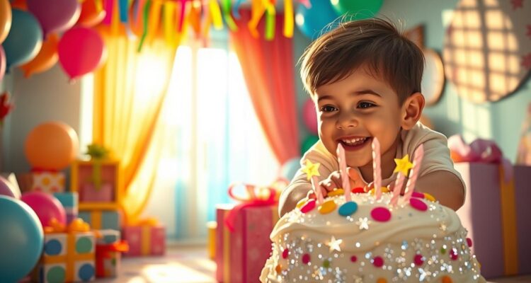 Piękne życzenia dla dziecka