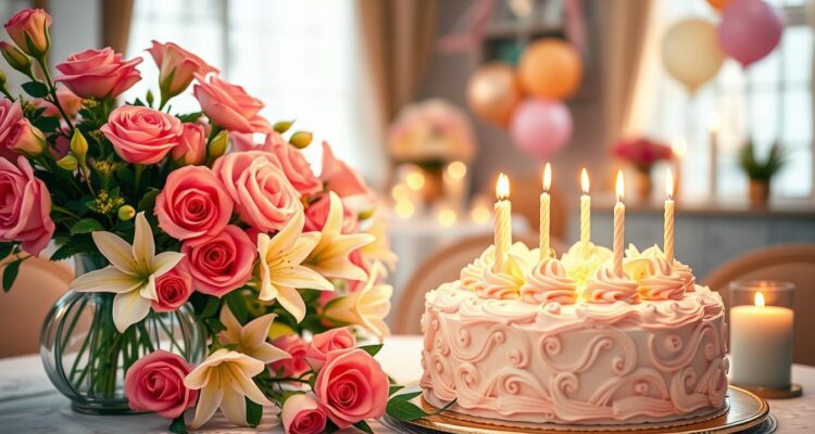 Piękne życzenia urodzinowe dla kobiety