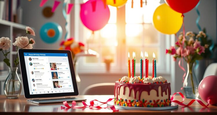 Podziękowania za życzenia urodzinowe na fejsie