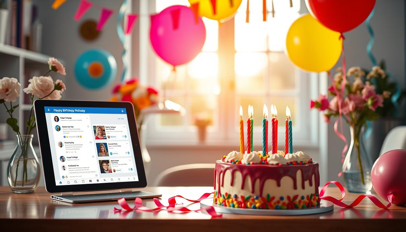 Podziękowania za życzenia urodzinowe na fejsie