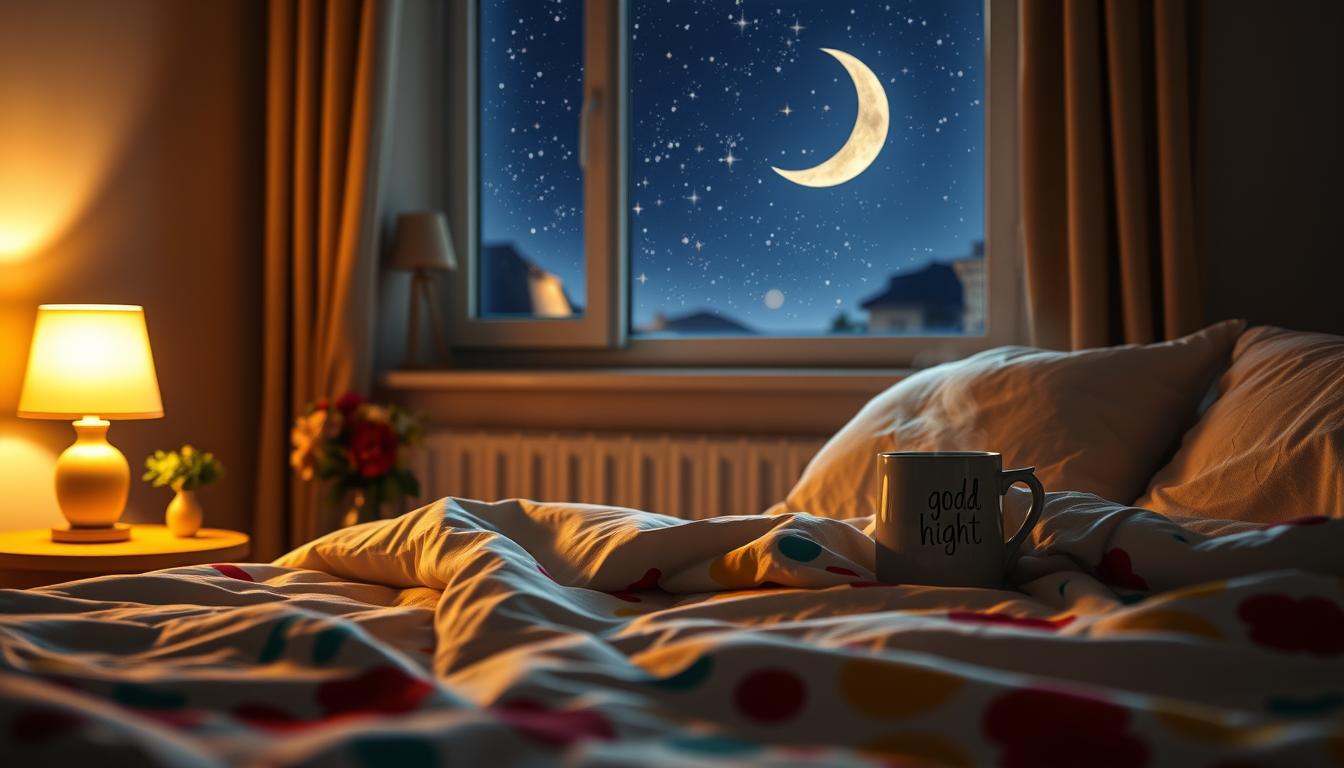 Wesołe życzenia na dobranoc