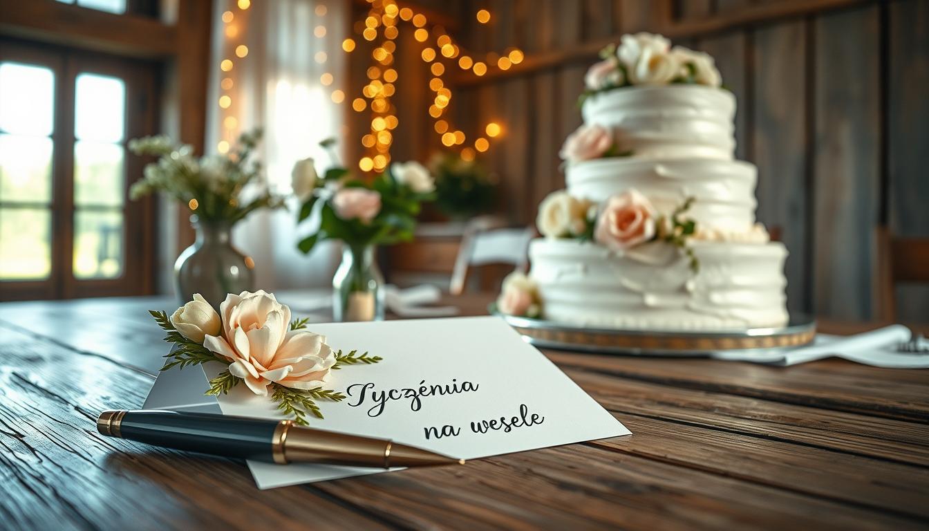 Życzenia na wesele