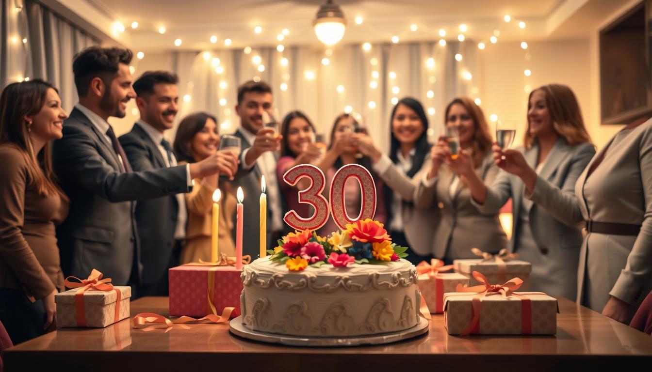 Życzenia urodzinowe na 30